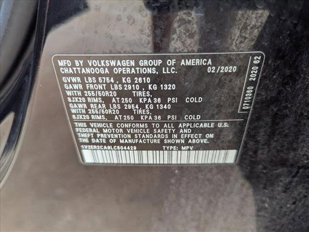 used 2020 Volkswagen Atlas car, priced at $19,608