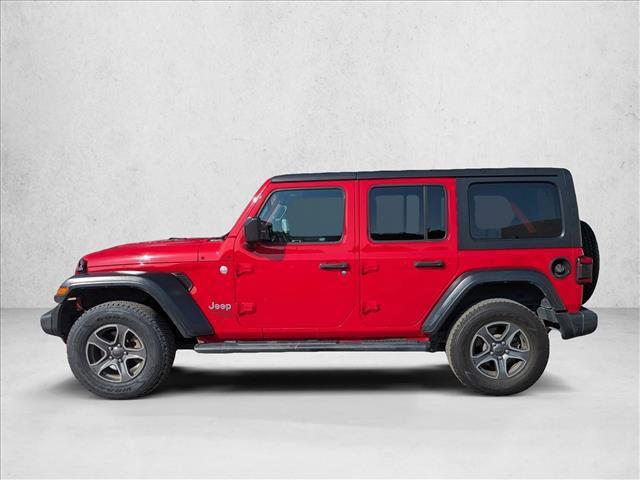 used 2019 Jeep Wrangler Unlimited car, priced at $24,251