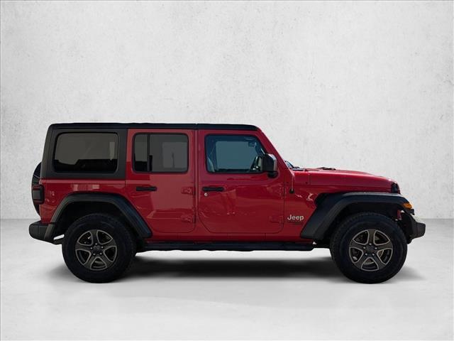 used 2019 Jeep Wrangler Unlimited car, priced at $24,251