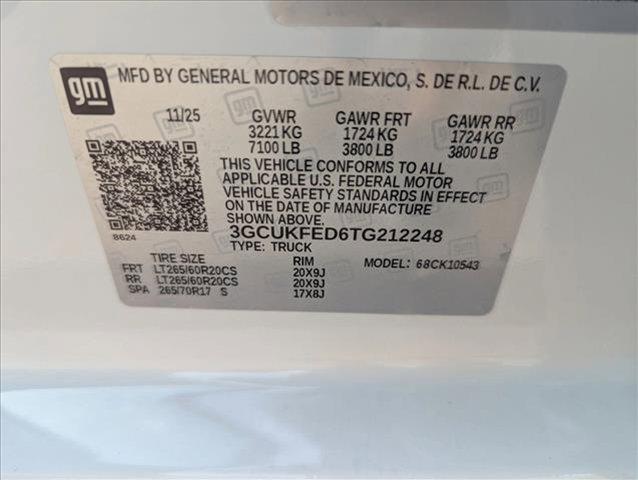 new 2026 Chevrolet Silverado 1500 car, priced at $65,285