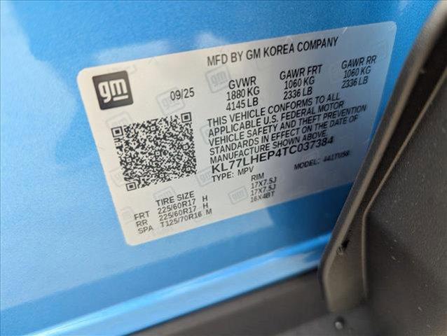 new 2026 Chevrolet Trax car, priced at $25,285