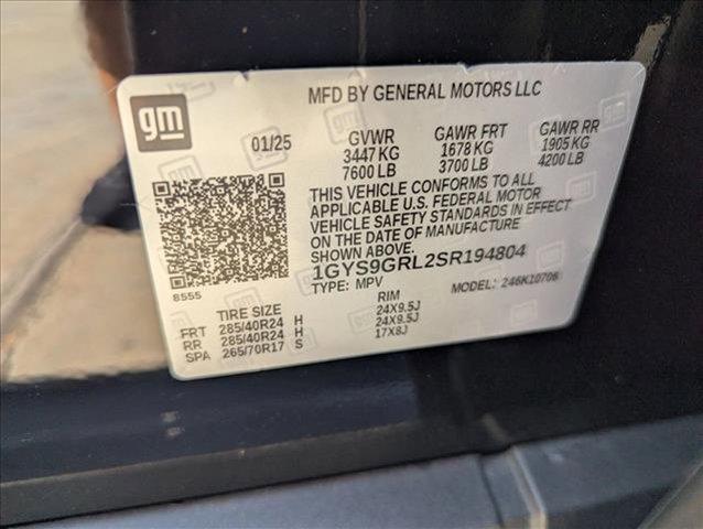 used 2025 Cadillac Escalade car, priced at $119,212