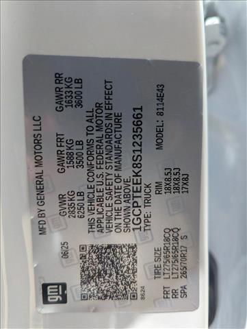 new 2025 Chevrolet Colorado car, priced at $40,495