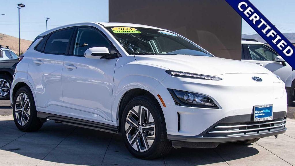 used 2023 Hyundai Kona EV car, priced at $23,950