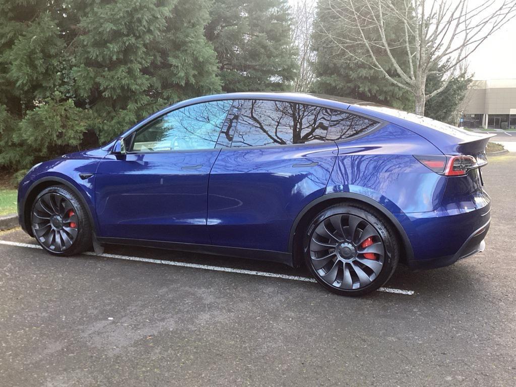 used 2021 Tesla Model Y car, priced at $27,981