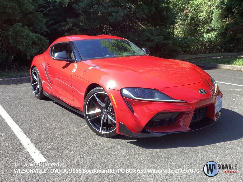 used 2021 Toyota Supra car, priced at $52,186