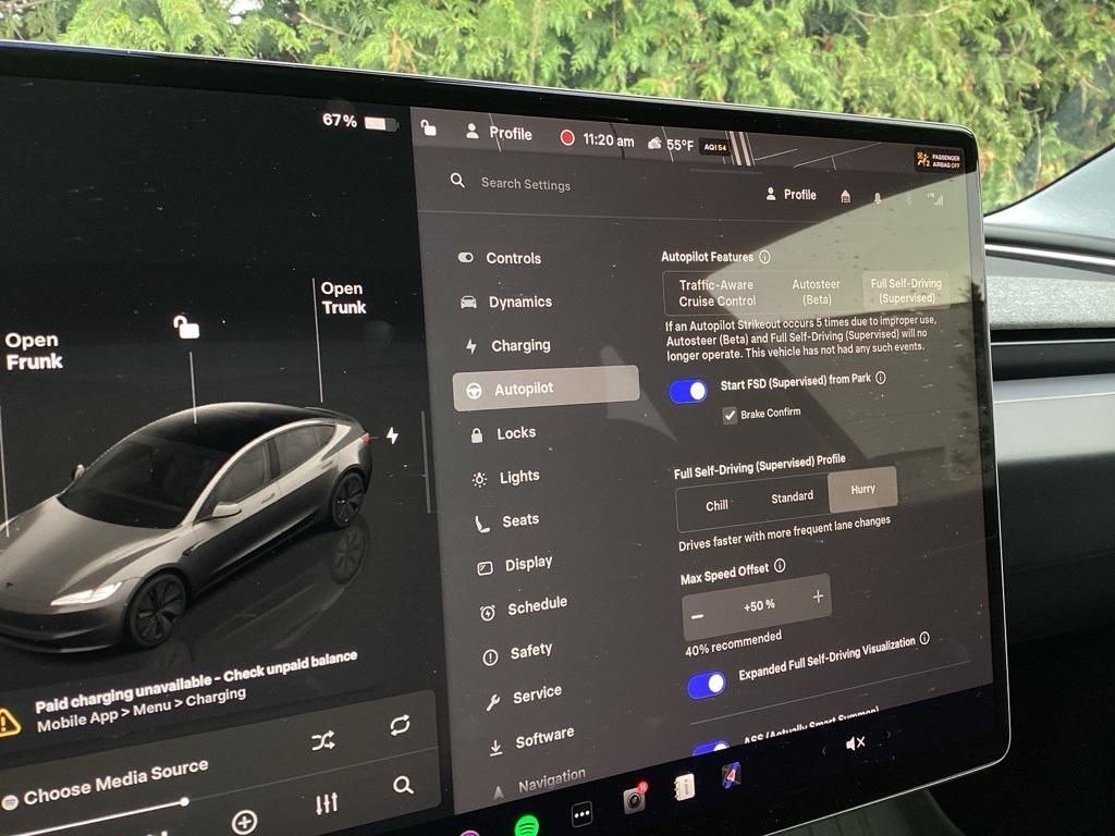 used 2025 Tesla Model 3 car, priced at $36,841