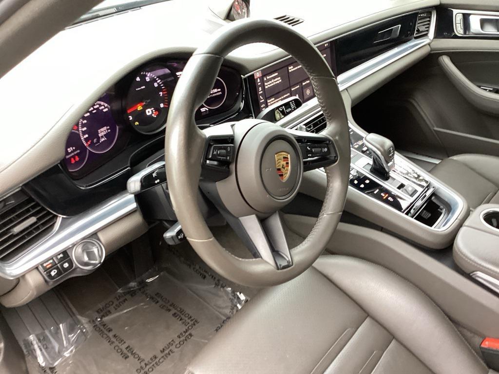 used 2021 Porsche Panamera car, priced at $55,874