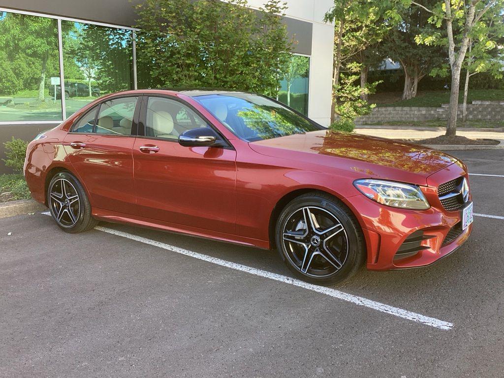 used 2021 Mercedes-Benz C-Class car, priced at $28,187