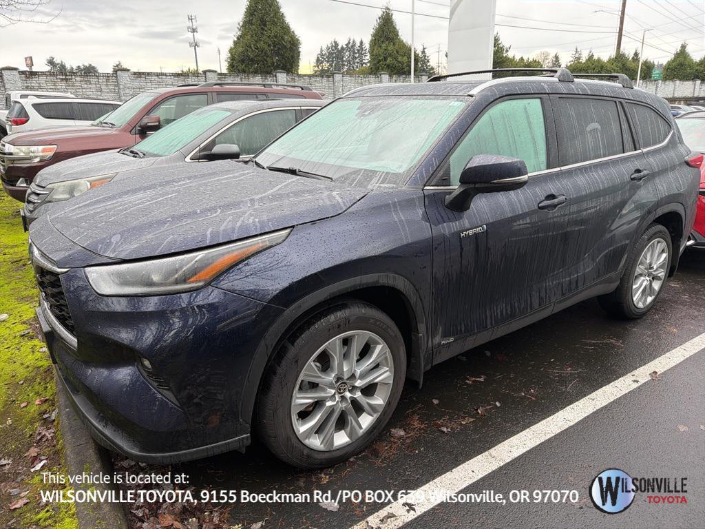 used 2021 Toyota Highlander Hybrid car, priced at $36,491