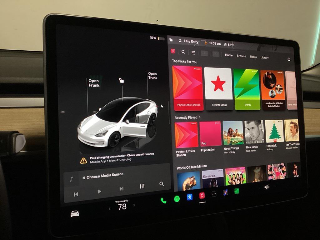 used 2023 Tesla Model 3 car, priced at $25,372