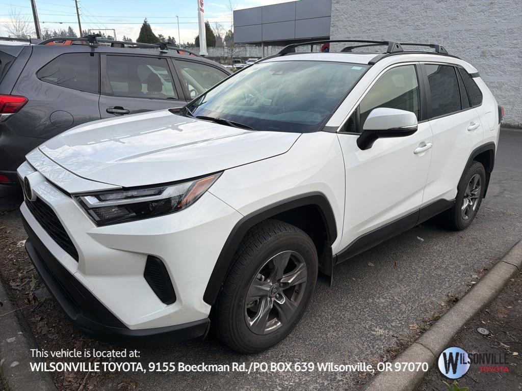 used 2025 Toyota RAV4 car, priced at $31,396