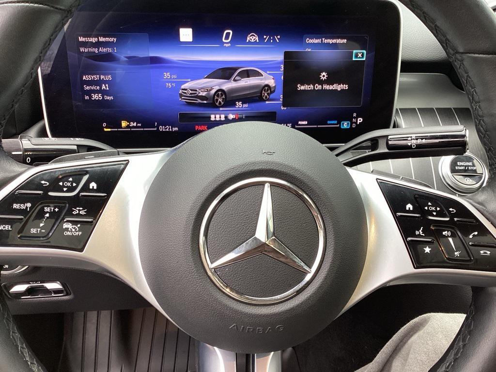 used 2024 Mercedes-Benz C-Class car, priced at $38,873