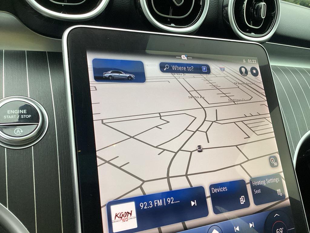 used 2024 Mercedes-Benz C-Class car, priced at $38,873