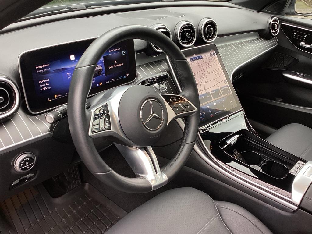used 2024 Mercedes-Benz C-Class car, priced at $38,873