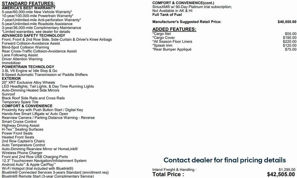 used 2023 Hyundai Palisade car, priced at $29,995