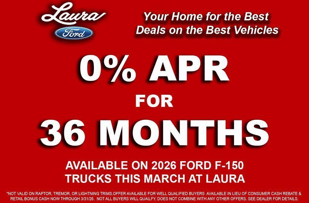 new 2026 Ford F-150 car, priced at $60,280