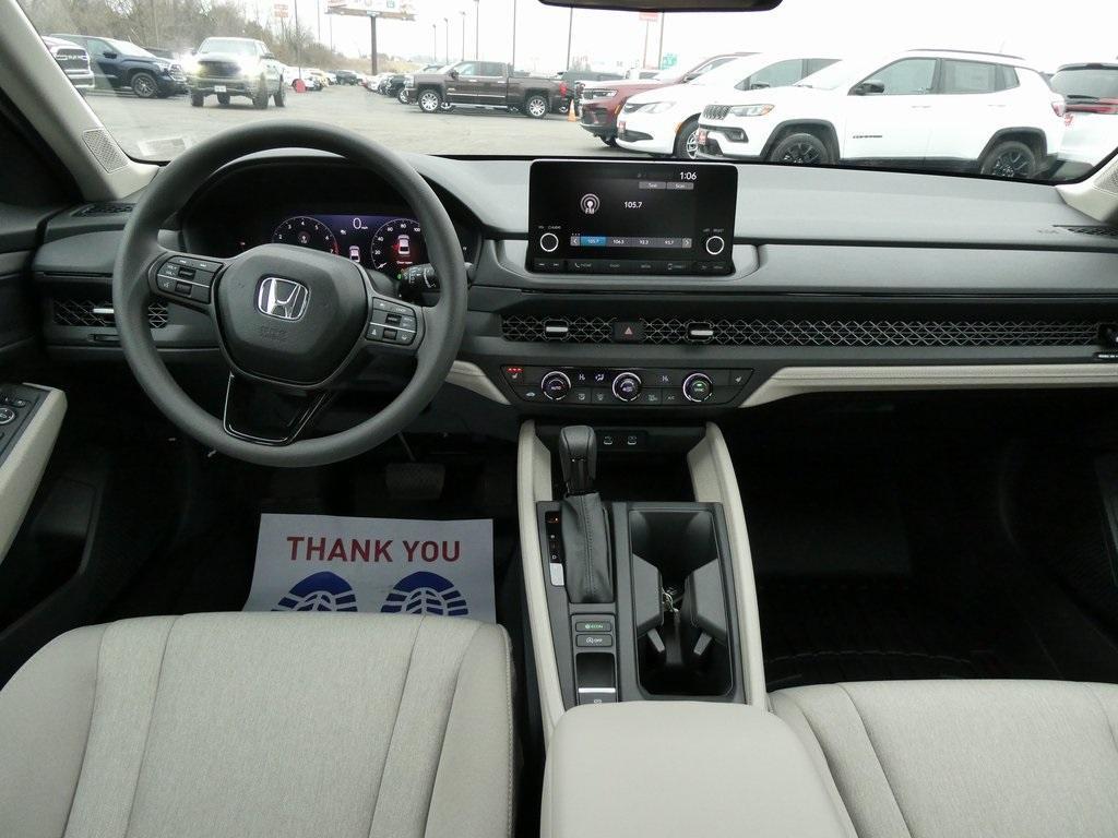used 2025 Honda Accord car, priced at $27,995