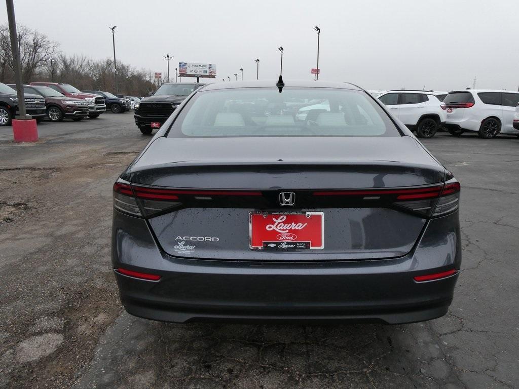 used 2025 Honda Accord car, priced at $27,995