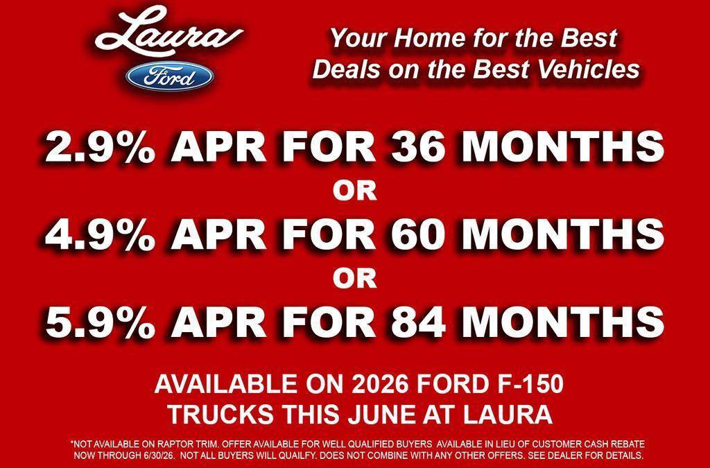 new 2026 Ford F-150 car, priced at $61,881