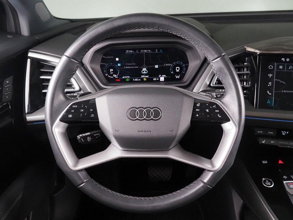 used 2024 Audi Q4 e-tron car, priced at $33,950