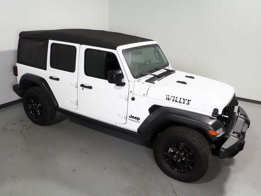 used 2023 Jeep Wrangler car, priced at $28,450