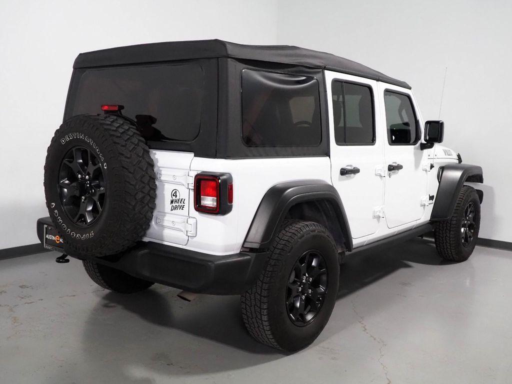 used 2023 Jeep Wrangler car, priced at $28,450