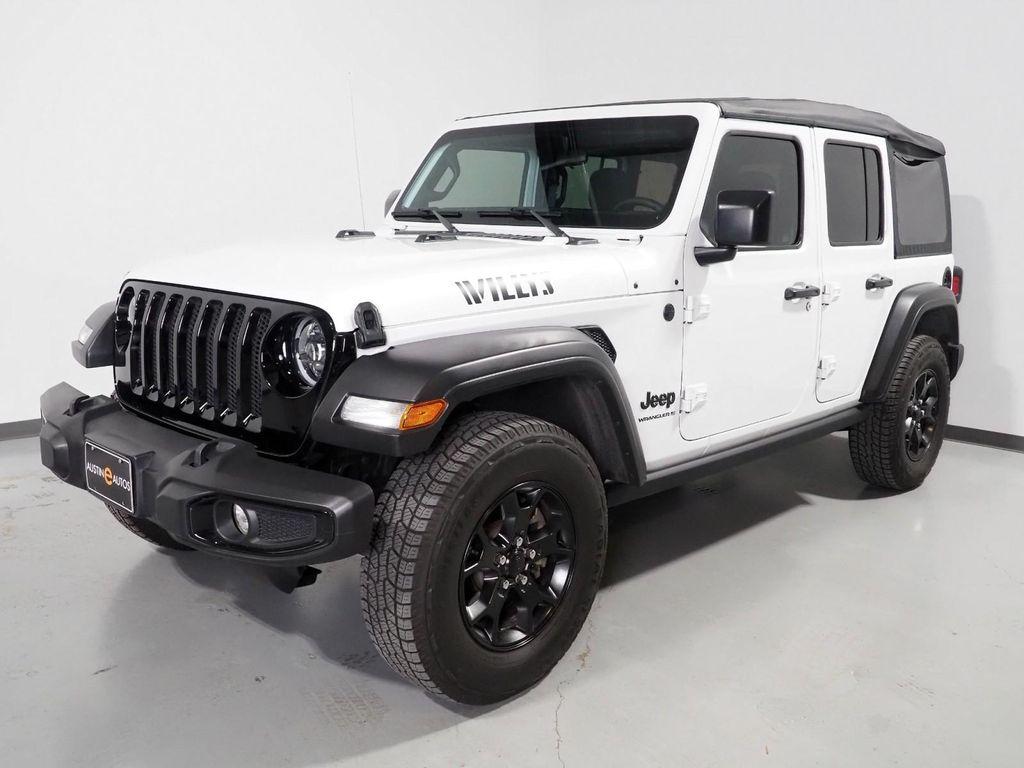 used 2023 Jeep Wrangler car, priced at $28,450