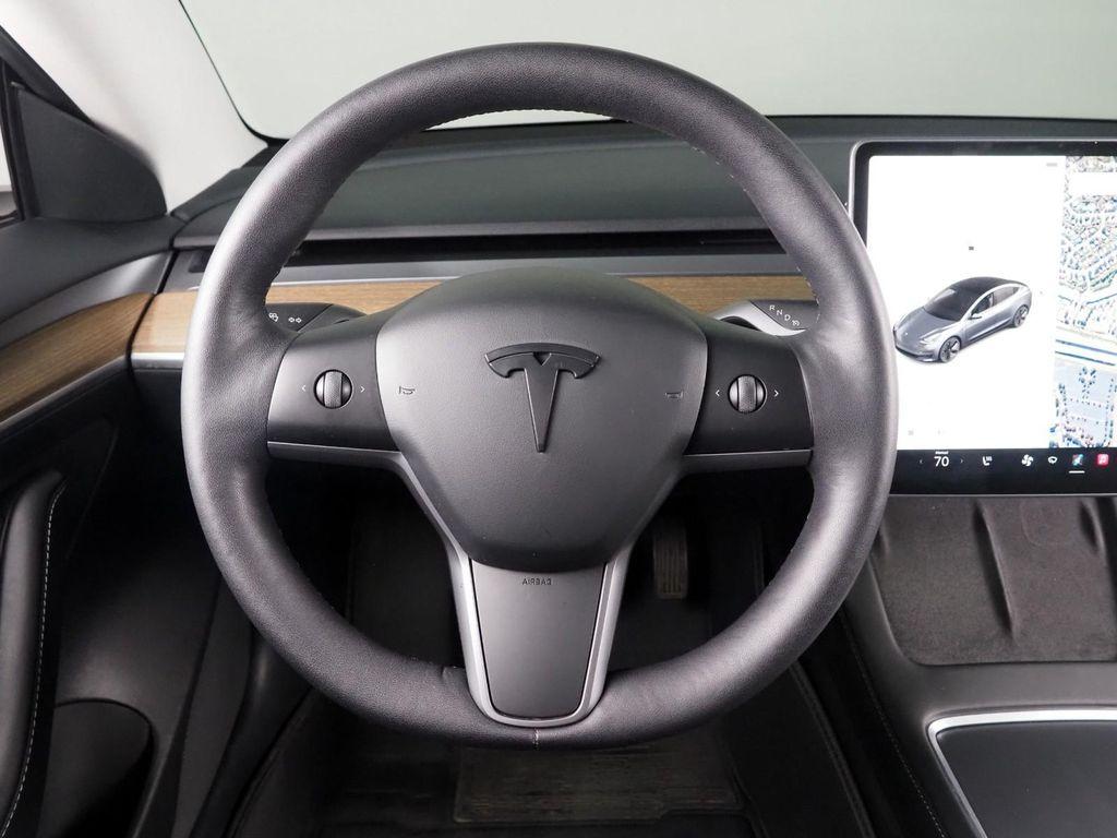 used 2023 Tesla Model 3 car, priced at $27,950