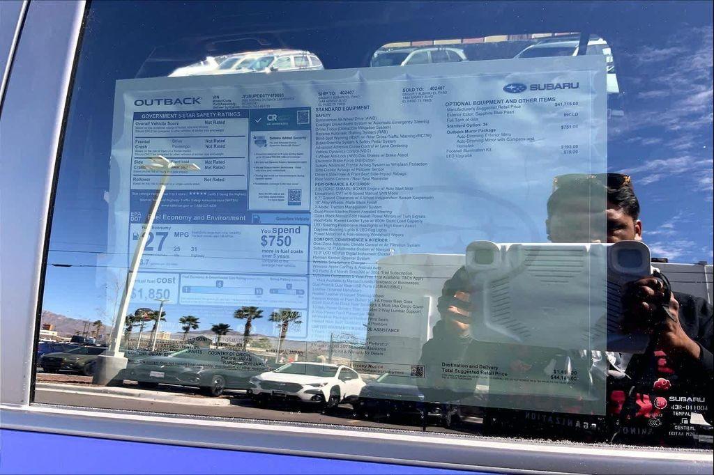 new 2026 Subaru Outback car, priced at $44,413