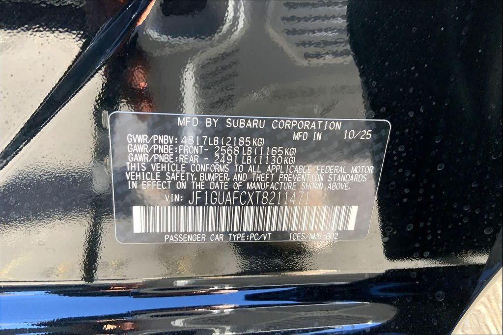 new 2026 Subaru Impreza car, priced at $28,938