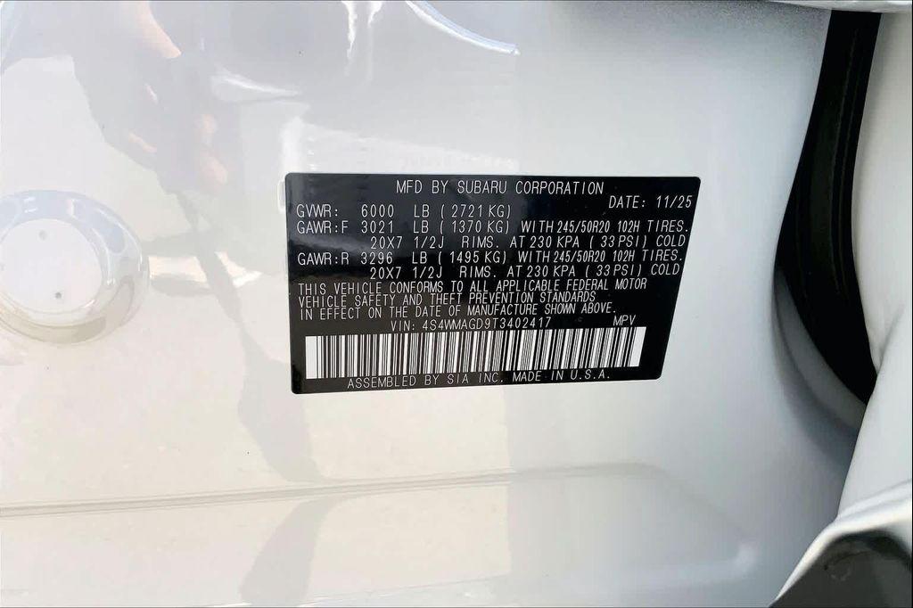 new 2026 Subaru Ascent car, priced at $50,280