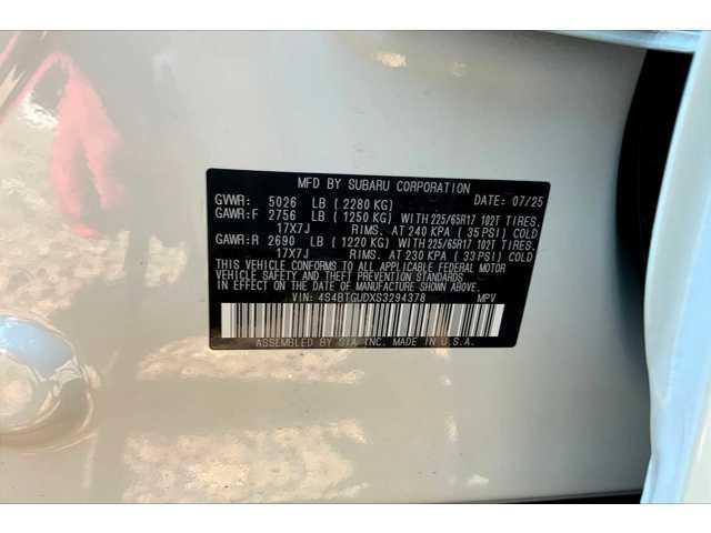 new 2025 Subaru Outback car, priced at $45,961