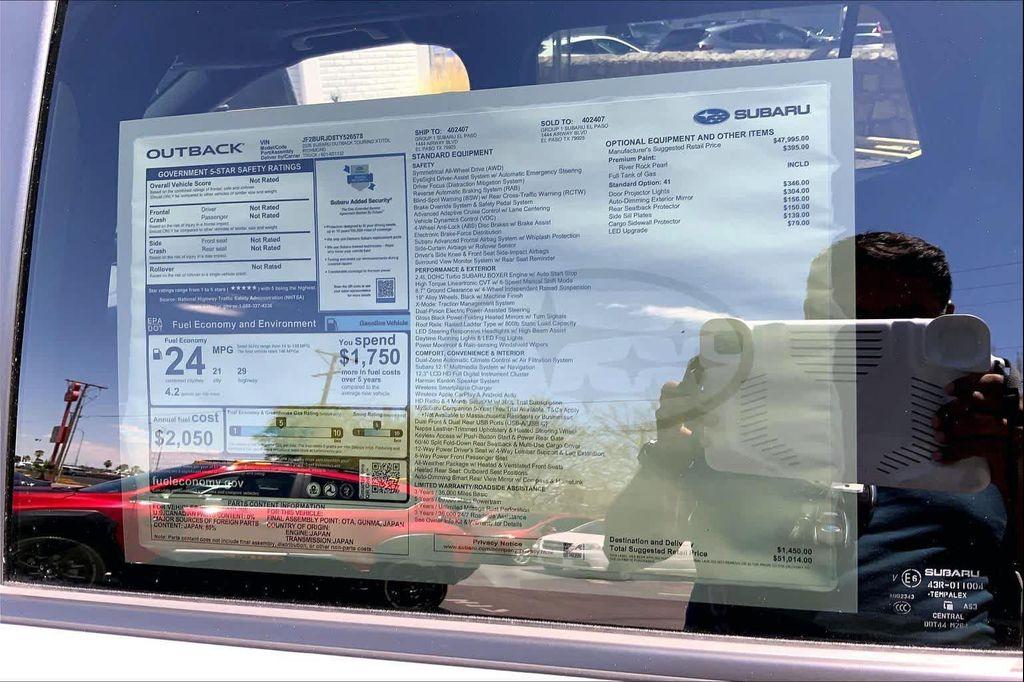 new 2026 Subaru Outback car, priced at $51,239