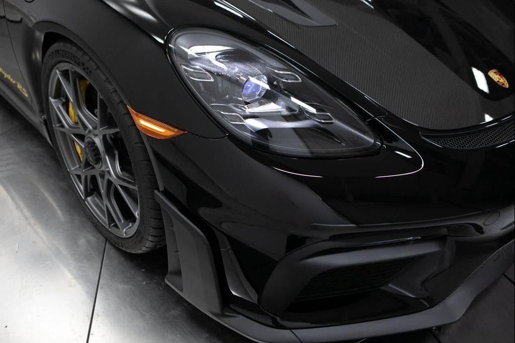 new 2025 Porsche 718 Spyder car, priced at $214,985