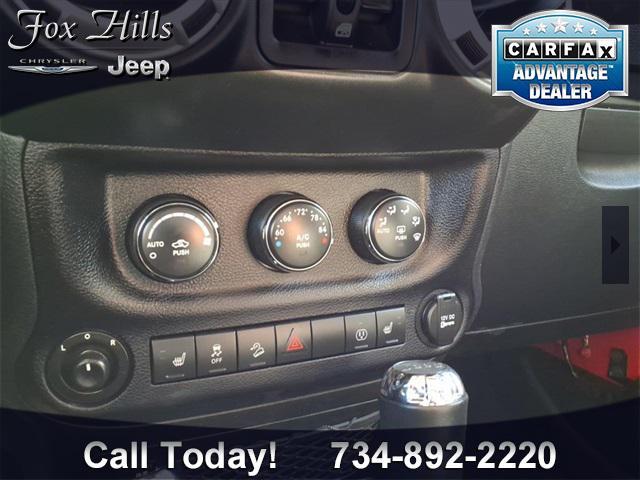 used 2016 Jeep Wrangler Unlimited car, priced at $13,500