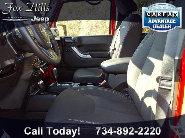 used 2016 Jeep Wrangler Unlimited car, priced at $12,899