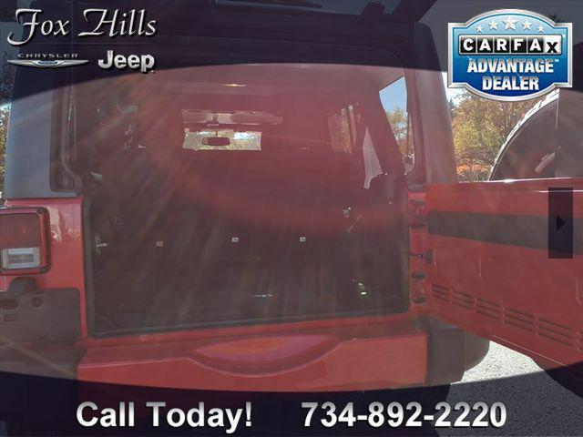 used 2016 Jeep Wrangler Unlimited car, priced at $12,899