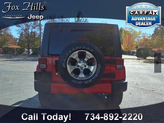 used 2016 Jeep Wrangler Unlimited car, priced at $13,500