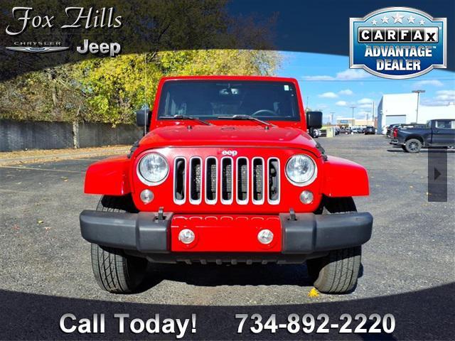 used 2016 Jeep Wrangler Unlimited car, priced at $13,500