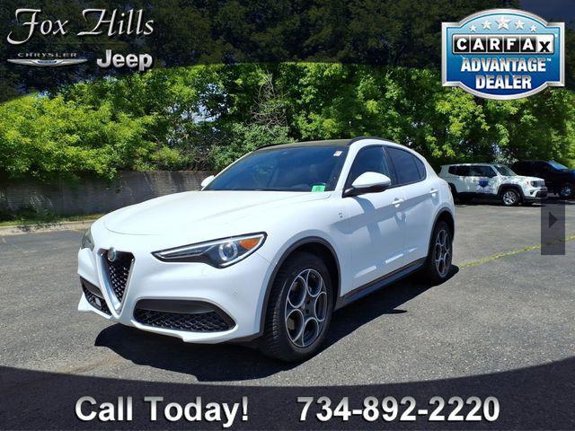 used 2023 Alfa Romeo Stelvio car, priced at $25,640