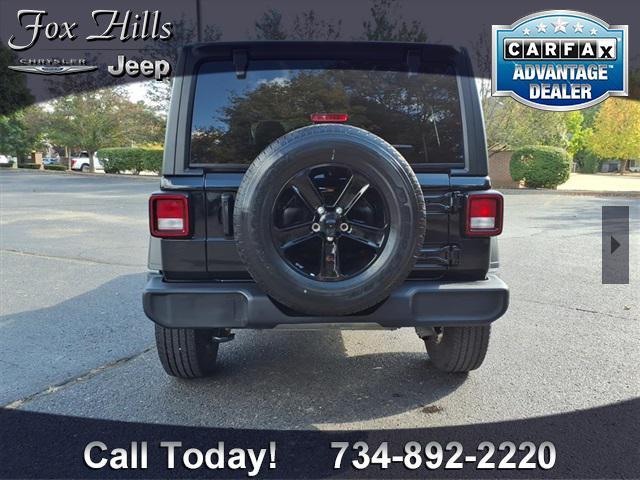 used 2022 Jeep Wrangler Unlimited car, priced at $28,995