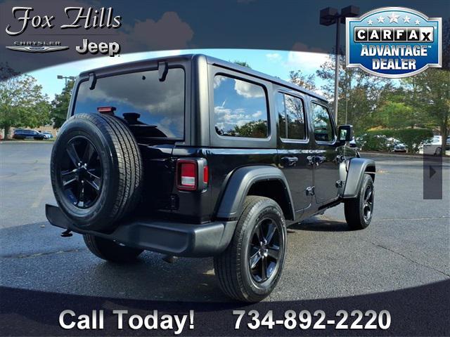 used 2022 Jeep Wrangler Unlimited car, priced at $28,995