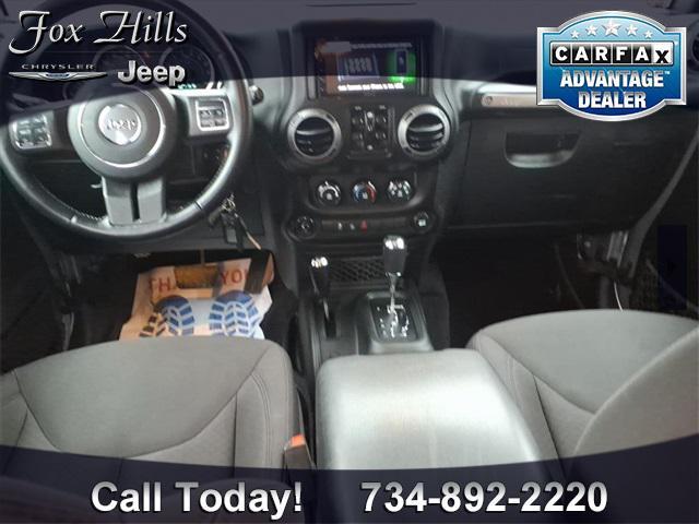 used 2017 Jeep Wrangler Unlimited car, priced at $17,678