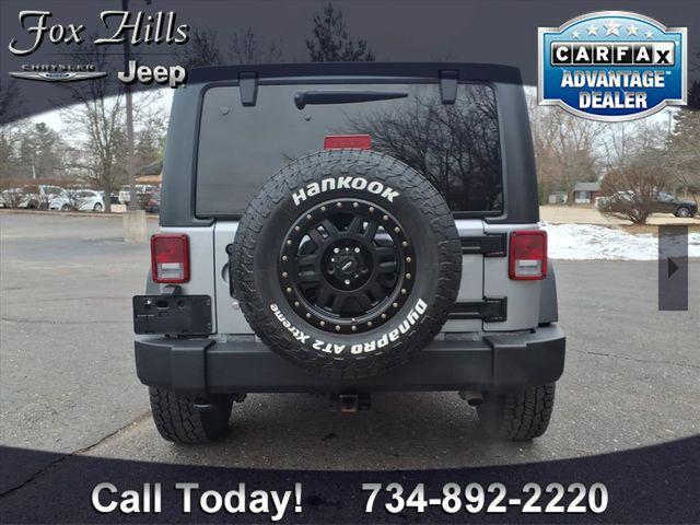 used 2017 Jeep Wrangler Unlimited car, priced at $16,859
