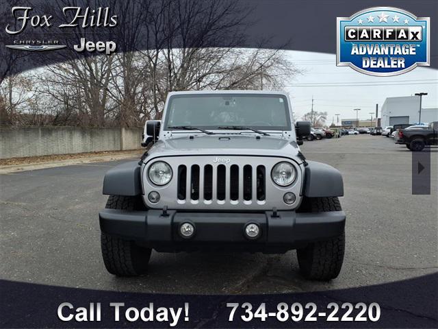 used 2017 Jeep Wrangler Unlimited car, priced at $17,678
