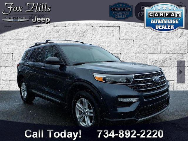 used 2022 Ford Explorer car, priced at $24,499