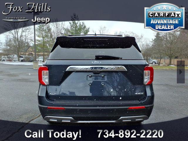 used 2022 Ford Explorer car, priced at $24,499