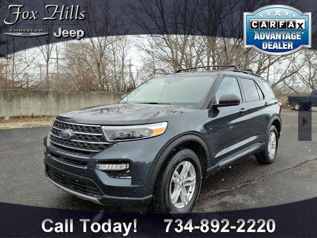 used 2022 Ford Explorer car, priced at $24,499