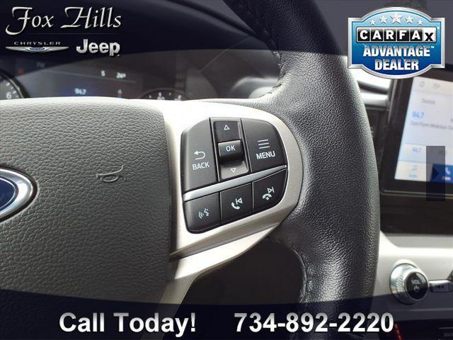 used 2022 Ford Explorer car, priced at $24,499